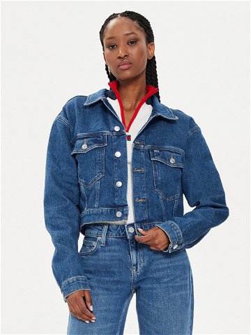 Tommy Jeans Jeansová bunda Claire DW0DW18207 Modrá Regular Fit