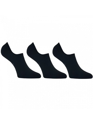 3PACK ponožky VoXX černé Barefoot sneaker S