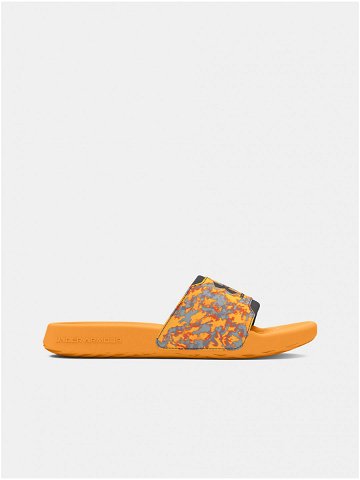 Oranžové pánské pantofle Under Armour UA M Ignite Select Graphic