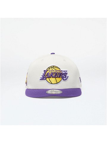 New Era Los Angeles Lakers 9Fifty Snapback Ivory True Purple