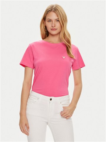 Guess T-Shirt V4YI09 J1314 Růžová Regular Fit