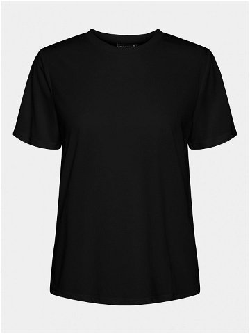 Pieces T-Shirt Anora 17148789 Černá Regular Fit