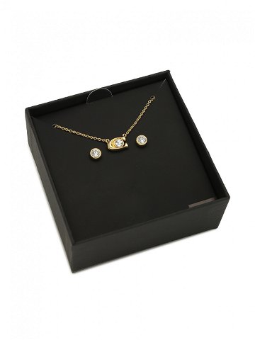 Coach Set náušnice a náhrdelník Signature Necklace & Earring Set 37412845GLD110 Zlatá