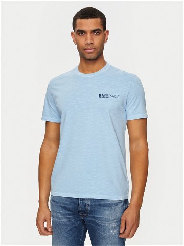 United Colors Of Benetton T-Shirt 3F98U1092 Modrá Regular Fit