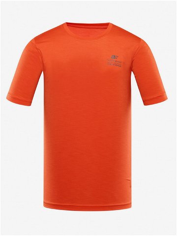 Oranžové pánské sportovní tričko ALPINE PRO Basik