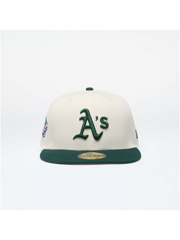 New Era Oakland Athletics 59Fifty Fitted Cap Light Cream Official Team Color