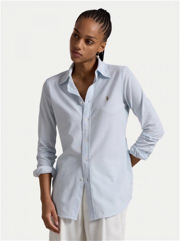 Polo Ralph Lauren Košile 211924258011 Světle modrá Slim Fit