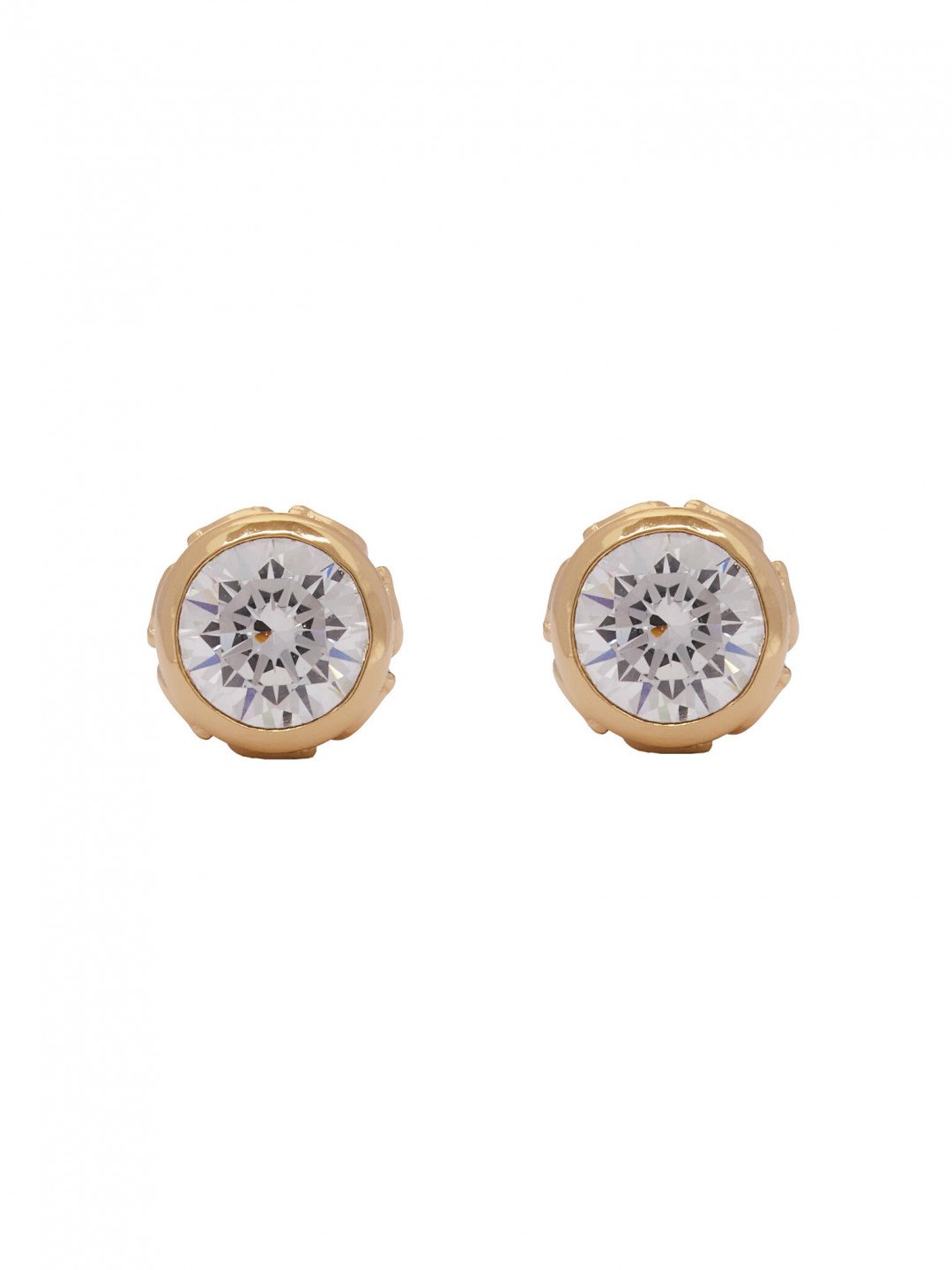 Coach Naušnice Signature Stone Earrings 37423484GLD111 Zlatá