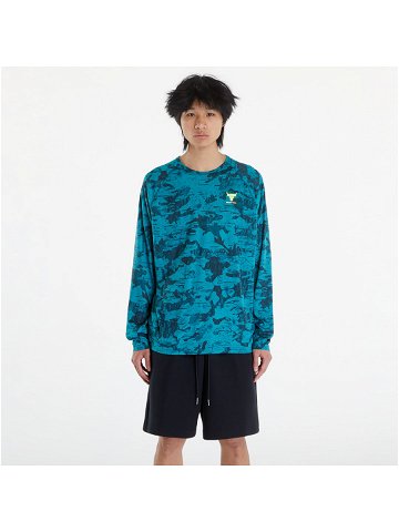 Under Armour Project Rock IsoChill LS Hydro Teal Black High-Vis Yellow