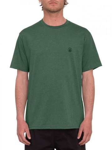 Volcom pánské tričko Circle Blanks Hth Sst Fir Green Zelená Velikost S