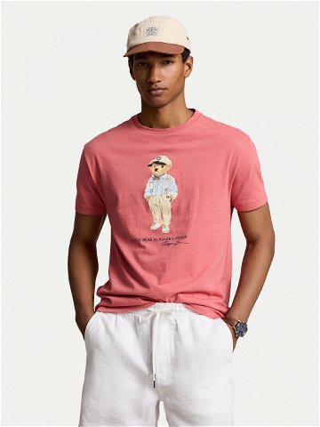 Polo Ralph Lauren T-Shirt 710854497036 Růžová Regular Fit