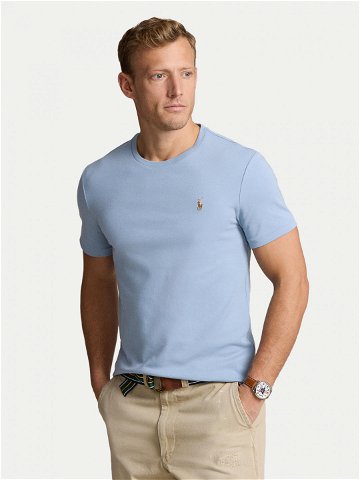 Polo Ralph Lauren T-Shirt 710740727080 Světle modrá Slim Fit