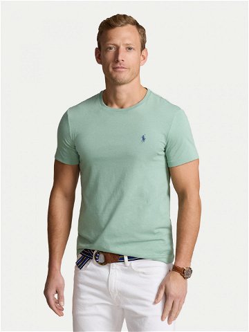 Polo Ralph Lauren T-Shirt 710671438375 Zelená Custom Slim Fit