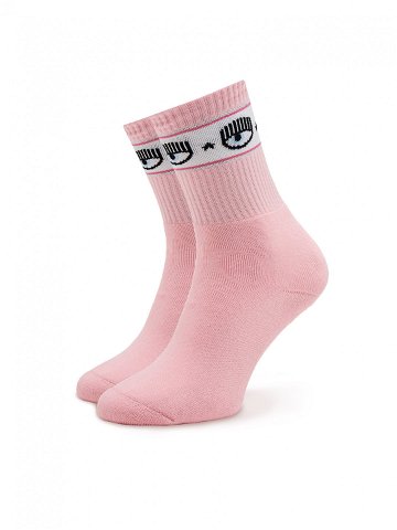 Chiara Ferragni Dámské klasické ponožky 76SB0J02 Růžová