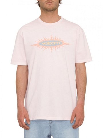 Volcom pánské tričko Nu Sun Pw Sst Lilac Ash Fialová Velikost L 100 bavlna