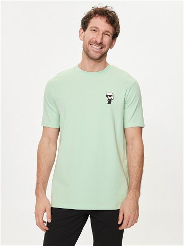 KARL LAGERFELD T-Shirt 755027 542221 Zelená Regular Fit