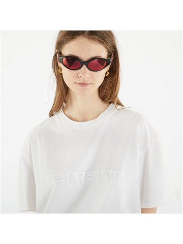 Carhartt WIP Duster Short Sleeve T-Shirt UNISEX White Garment Dyed