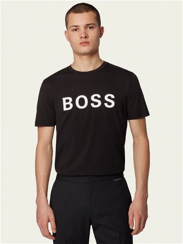 Boss T-Shirt Tiburt 171 Bb 50430889 Černá Regular Fit