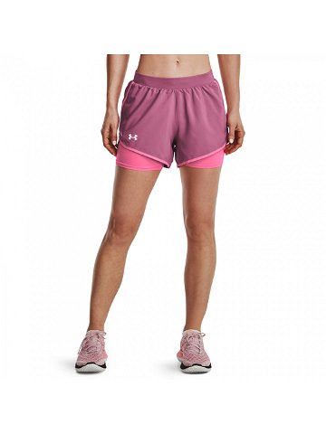 Under Armour Fly By 2 0 2N1 Short Pace Pink