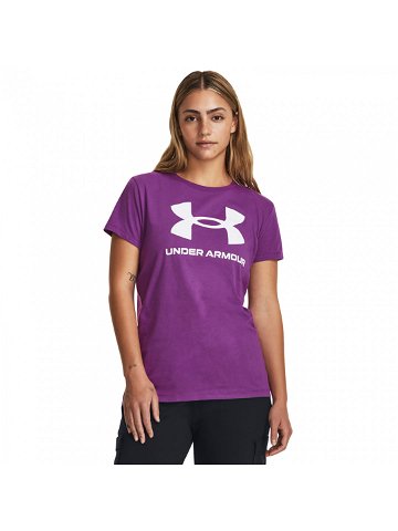 Under Armour W Sportstyle Logo Ss Cassis