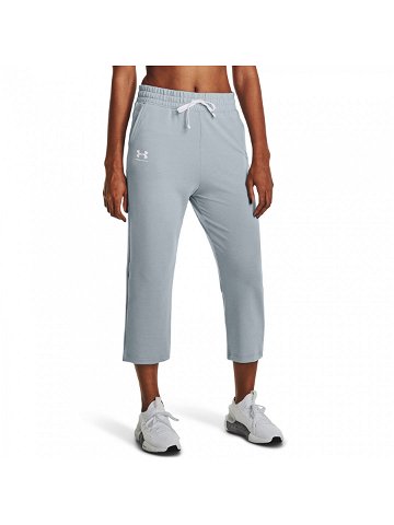 Under Armour Rival Terry Flare Crop Blue