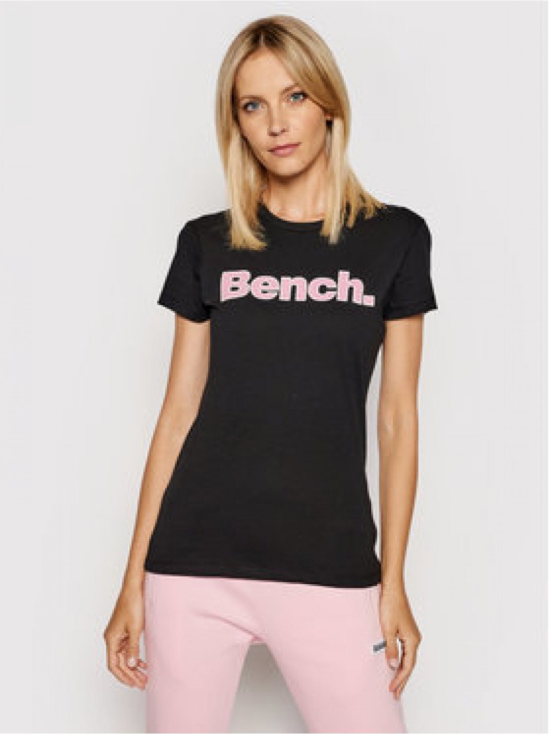 Bench T-Shirt Leora 117360 Černá Regular Fit