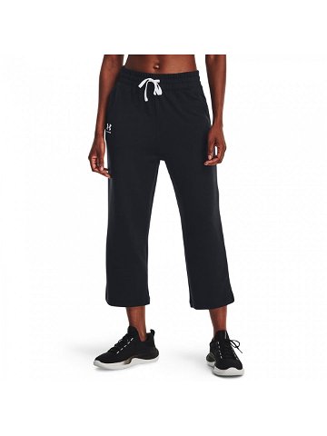 Under Armour Rival Terry Flare Crop Black
