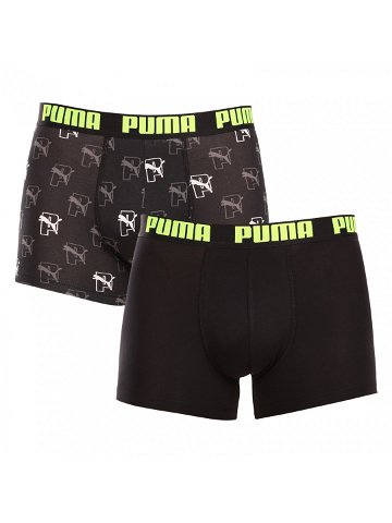 2PACK pánské boxerky Puma vícebarevné 701228673 001 XL