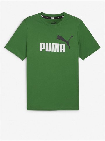 Zelené pánské tričko Puma ESS 2 Col Logo Tee