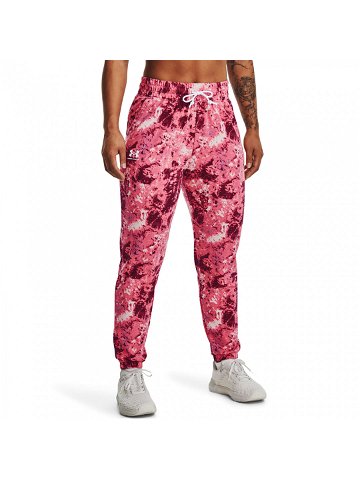Under Armour Rival Terry Print Jogger Pace Pink