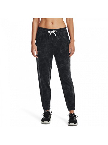 Under Armour Rival Terry Print Jogger Black