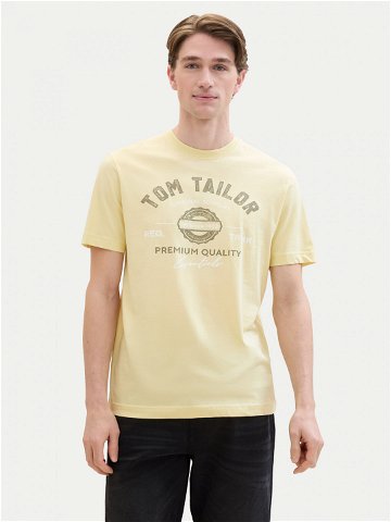 Tom Tailor T-Shirt 1037735 Žlutá Regular Fit