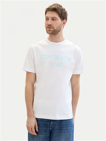 Tom Tailor T-Shirt 1041871 Bílá Regular Fit