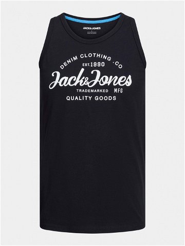 Jack & Jones Tank top Jjforest 12248622 Černá Standard Fit
