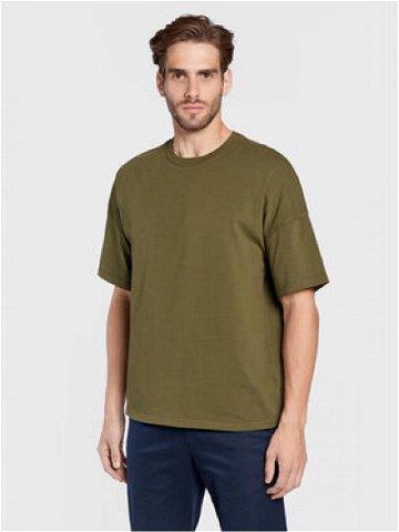 American Vintage T-Shirt MFIZ02AH22 Zelená Regular Fit