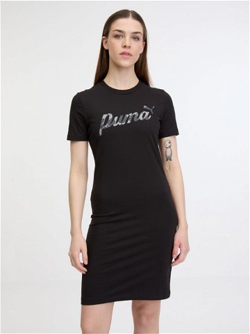 Puma ESS Blossom Graphic Šaty Černá
