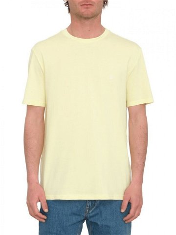 Volcom pánské tričko Stone Blanks Bsc Sst Aura Yellow Žlutá Velikost M 100 bavlna