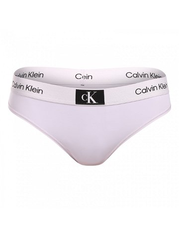 Dámská tanga Calvin Klein fialová QF7248E-LL0 XS