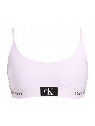 Dámská podprsenka Calvin Klein fialová QF7245E-LL0 M