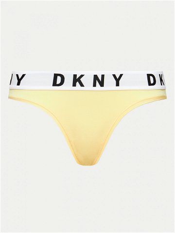 DKNY Klasické kalhotky DK4513 Žlutá