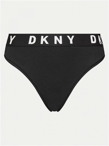 DKNY Klasické kalhotky s vysokým pasem DK8505 Černá