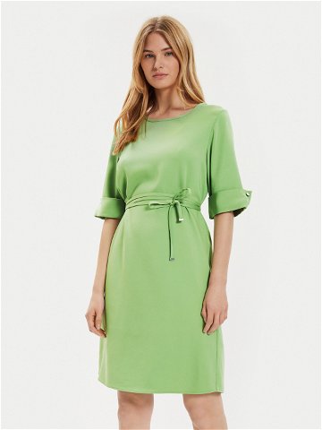 Boss Každodenní šaty Drimie1 50519434 Zelená Regular Fit