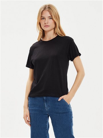 Brave Soul T-Shirt LTS-149AMBER1 Černá Straight Fit