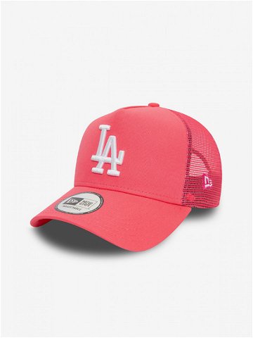 New Era LA Dodgers League Essential A-Frame Trucker Kšiltovka Červená