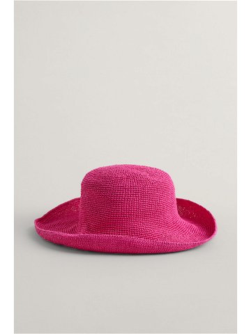 KLOBOUK GANT STRAW HAT růžová L XL
