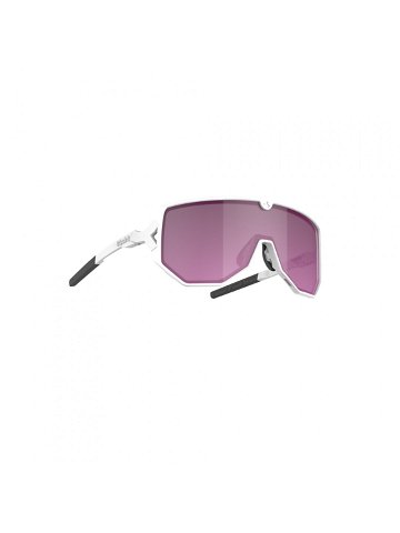 Sportovní sluneční brýle Tripoint Reschen Matt White Purple Cat 2