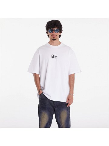 A BATHING APE Mad Ape Graphic Logo Relaxed Fit Tee White