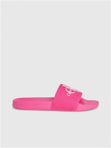 Calvin Klein Jeans Pantofle Růžová