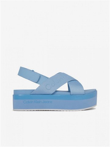 Calvin Klein Jeans Sandále Modrá