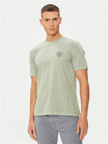 Aeronautica Militare T-Shirt 241TS2205J633 Zelená Regular Fit